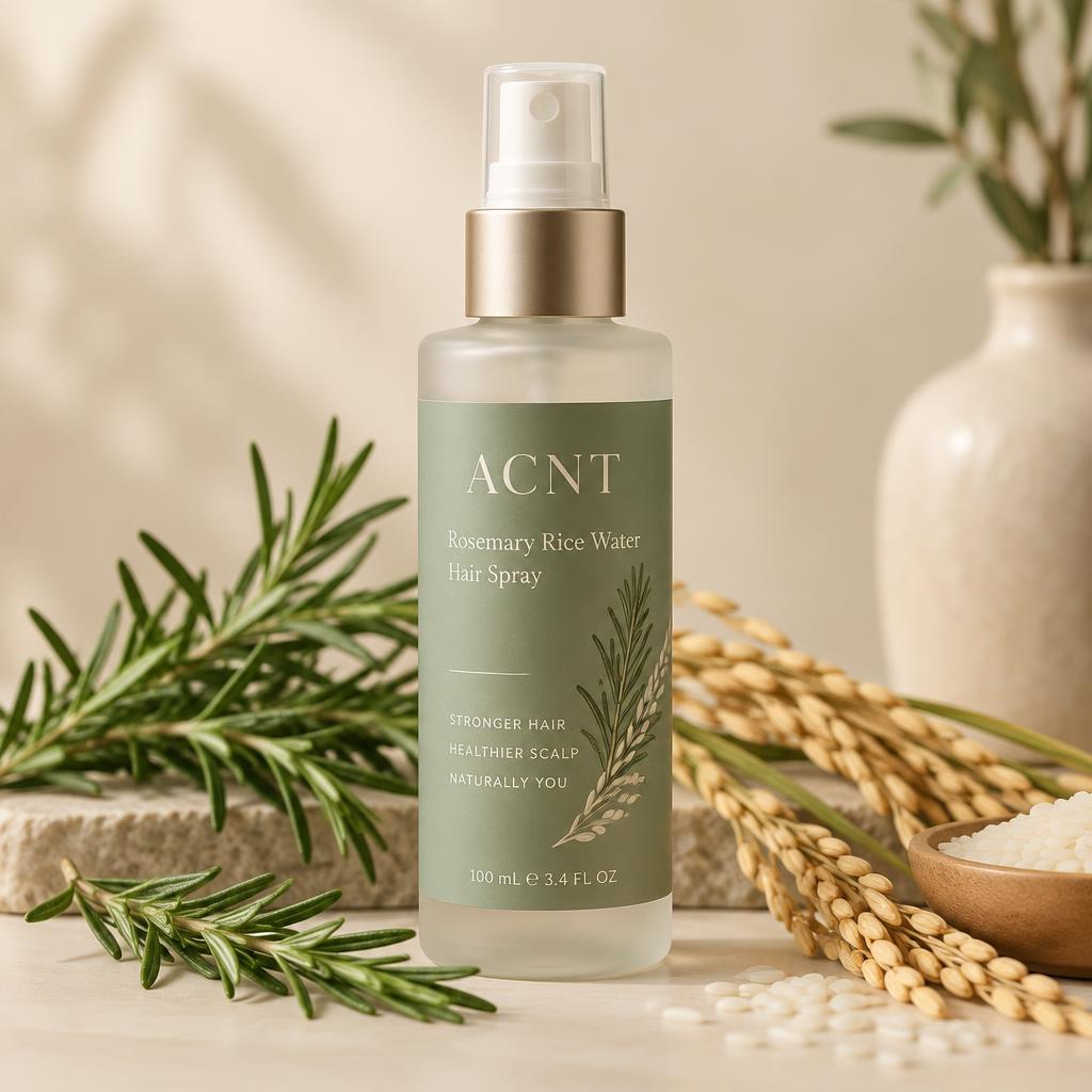 Rosemary Rice Water Hair Spray bottle
